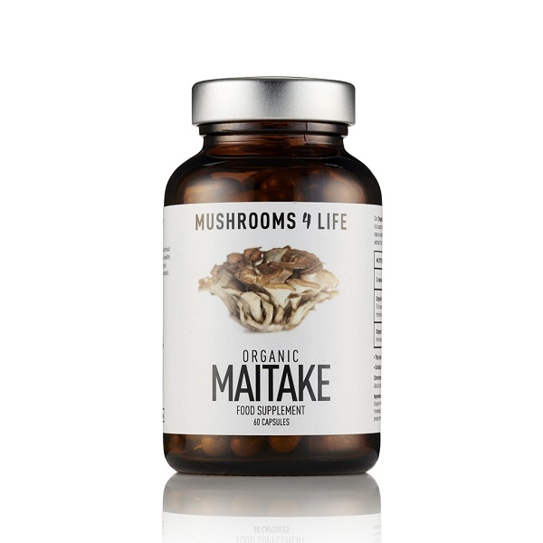 Mushrooms4Life - Maitake Organic Mushroom - 60 Capsules