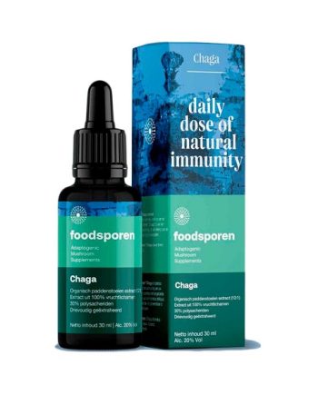 Foodsporen Chaga paddenstoelen extract 30-ml