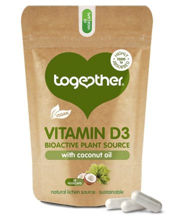 Together Vegan Vitamin D3 30 capsules