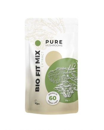 Pure Mushrooms Pure Fit Mix paddenstoelen extract Bio 60 capsules