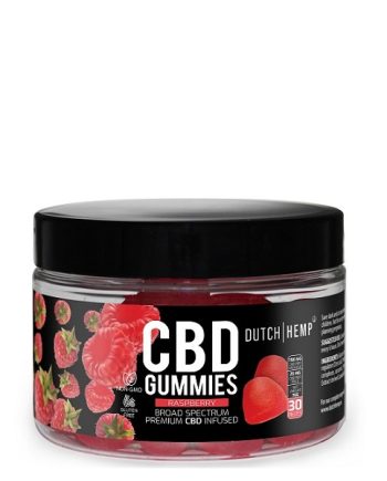 Dutch-Hemp-CBD-gummies-raspberry-broad-spectrum