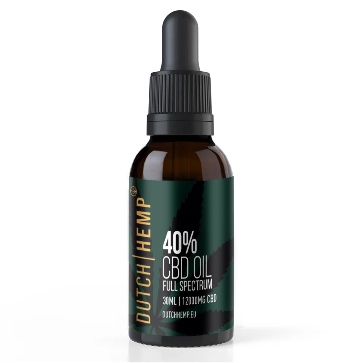Dutchhemp CBD olie RAW – 30 ml – 40% – 12000 mg