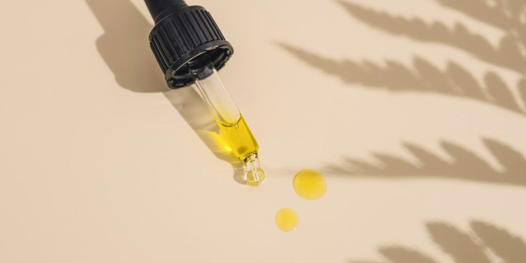 Pipetflesje met CBN-olie