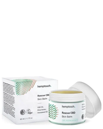 Hemptouch Rescue CBD Skin Balm 50 ml (200 mg CBD): pot en doos