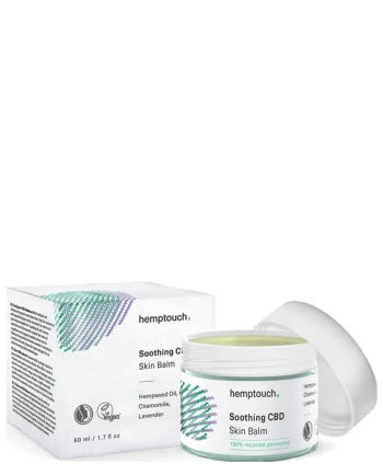 Hemptouch Soothing CBD Skin Balm 50 ml: pot en doos