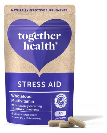 Together Stress Aid: voorkant van de verpakking